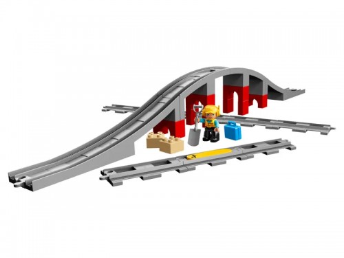 Puente y vías ferroviarias