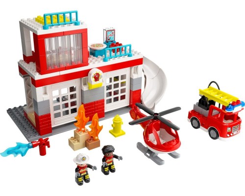 Parque de Bomberos y Helicóptero