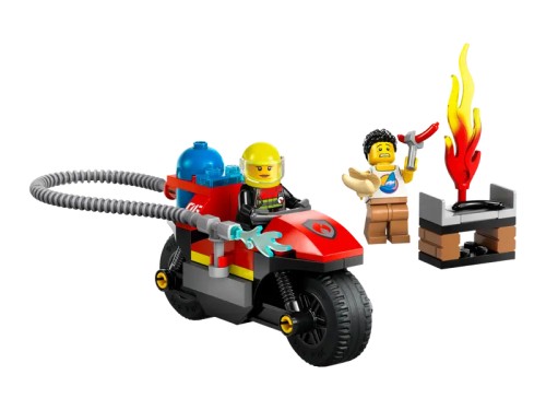 Moto de Rescate de Bomberos