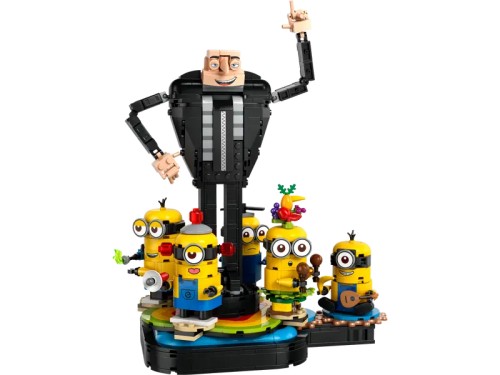 Modelo de Gru y los Minions