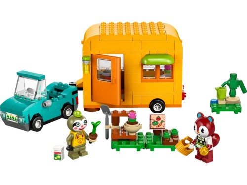 Caravana de Gandulio y tienda de jardinería
