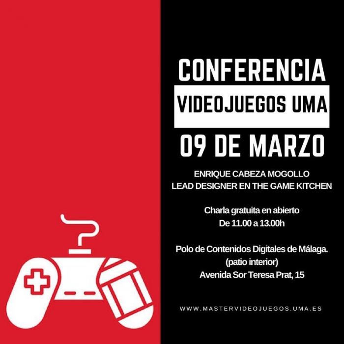Conferencia Videojuegos UMA