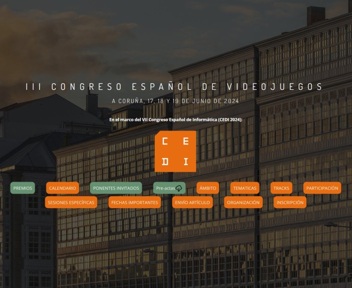 III Congreso Español de Videojuegos