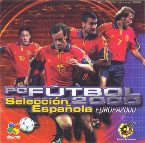 PC Fútbol 2000 Selección Española Europa 2000