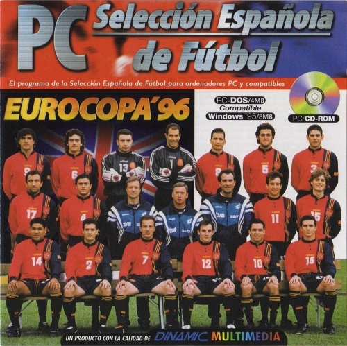 Útil Afectar Insatisfactorio PC Selección Española de Fútbol (Dinamic Multimedia, 1996) | DeVuego
