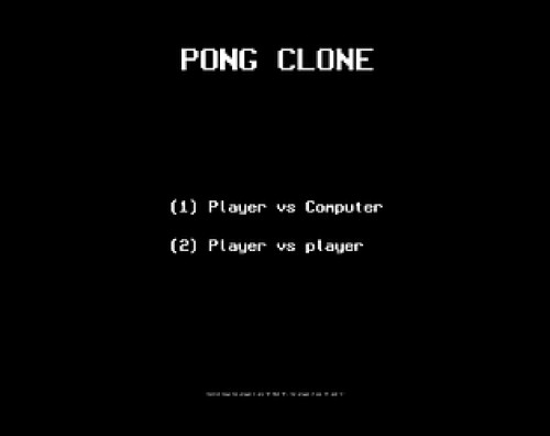Pong (with source code)