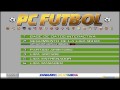 Ver Gameplay de PC Fútbol en MS-DOS